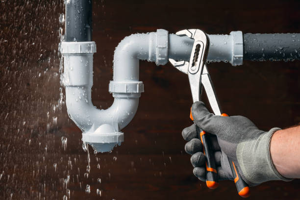Professional Plumbing technician working in Little Ferry, NJ